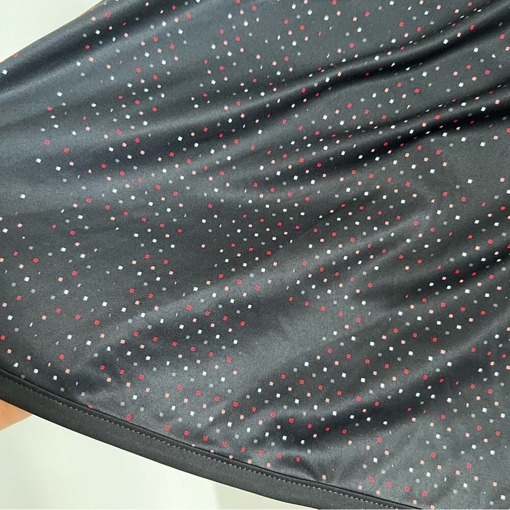 Adidas Response Black Skort with Square Dot Detail Tennis Golf Medium - Picture 6 of 8